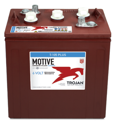 TROJAN 6V BATTERY T-105 Plus